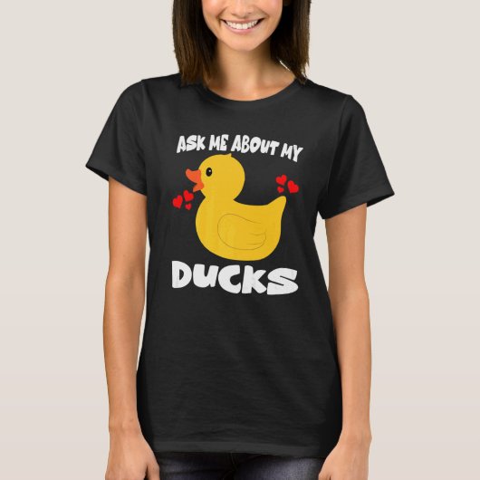 頼ダックのオーナー Tシャツ (正面)