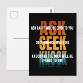 頼ノック ポストカード (正面/裏面)