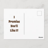 頼パパ ポストカード (裏面)