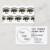 頼ボスパパワニ亀 名刺 (正面/裏面)