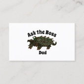 頼ボスパパワニ亀 名刺 (正面)