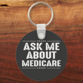 頼メディケアについて キーホルダー (正面)