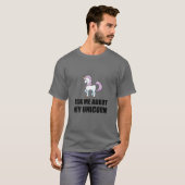 頼ユニコーンのことおもしろい Tシャツ (正面フル)