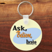 頼信じ受信 キーホルダー (正面)