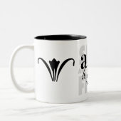 頼信じ受信 ツートーンマグカップ (左)