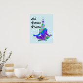 頼信じ受信 ポスター (キッチン)