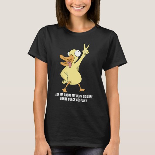 頼俺の鴨の変装 Tシャツ (正面)