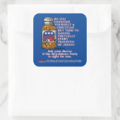 頼医者もしは君のパーティーだ スクエアシール (バッグ)