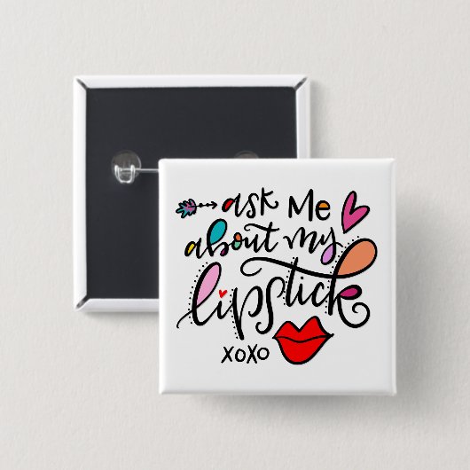 頼口癖 缶バッジ (正面&裏面)