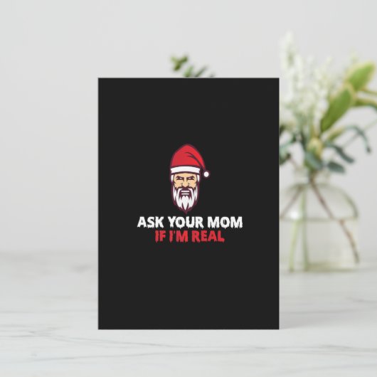 頼実在お母さん私はクリスマスのサンタクもしラです 招待状 (スタンド正面)