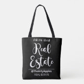 頼実在販売促進 トートバッグ (裏面)