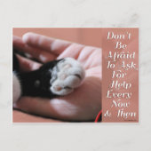 頼救済用 ポストカード (正面)