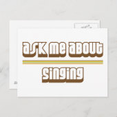 頼歌について ポストカード (正面/裏面)