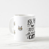頼猫のこと コーヒーマグカップ (正面左)