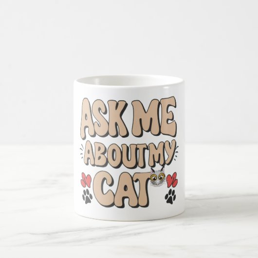 頼猫のこと コーヒーマグカップ (中央)
