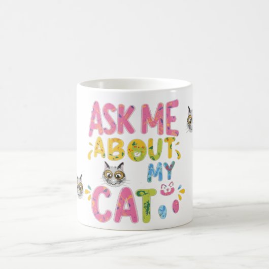 頼猫のこと コーヒーマグカップ (中央)