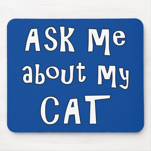 頼猫のこと マウスパッド (正面)