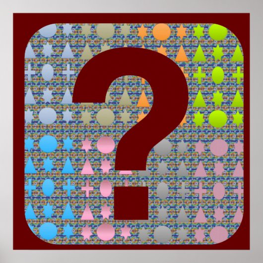 頼理由 – Star Questions ポスター (正面)