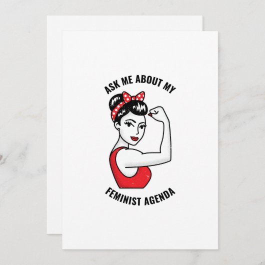 頼私のフェミニストの課題 シーズンカード (正面/裏面)