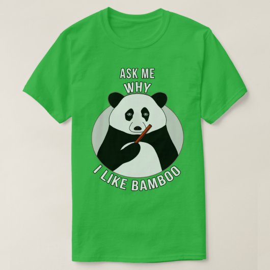 頼竹が好きな理由 Tシャツ (デザイン正面)