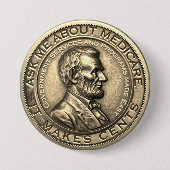 頼薬について 缶バッジ (正面)