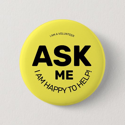 頼質問 缶バッジ (正面)