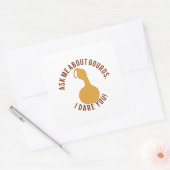 頼食い物は敢えて欲しい スクエアシール (封筒)