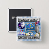 頼!～ボタン# 2 缶バッジ (正面&裏面)