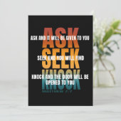 頼 招待状 (スタンド正面)