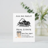 頼 Me About 実在 Estate Pusk ポストカード (スタンド正面)