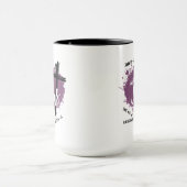 頼ABOUT JESUS Christian Gospel聖なる書物、 経典パープル マグカップ (中央)