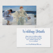 頼Alma Tedamoの手で私は結婚ない エンクロージャーカード (正面/裏面)