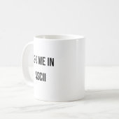 頼ASCIIで入力 コーヒーマグカップ (正面左)