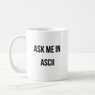 頼ASCIIで入力 コーヒーマグカップ