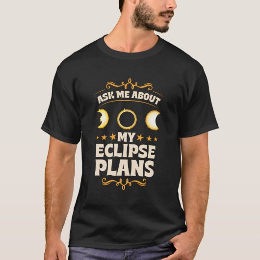 頼Eclipseの計画について太陽のは Tシャツ (正面)