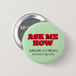 頼Howカスタム企業の Branded 缶バッジ