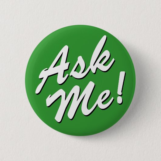 頼Meボタン 缶バッジ (正面)