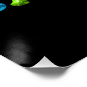 頼Me For A Balloon -おもしろいキッズカラフルパーティーアート ポスター (コーナー)