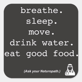 頼Naturopath – ステッカー