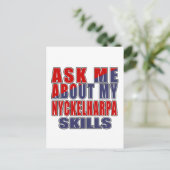 頼NYCKELHARPA SMUSICについて ポストカード (スタンド正面)