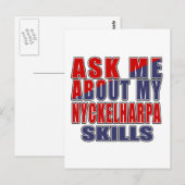 頼NYCKELHARPA SMUSICについて ポストカード (正面/裏面)