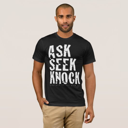 頼Seek Knock Knock Discord Tシャツ (正面フル)