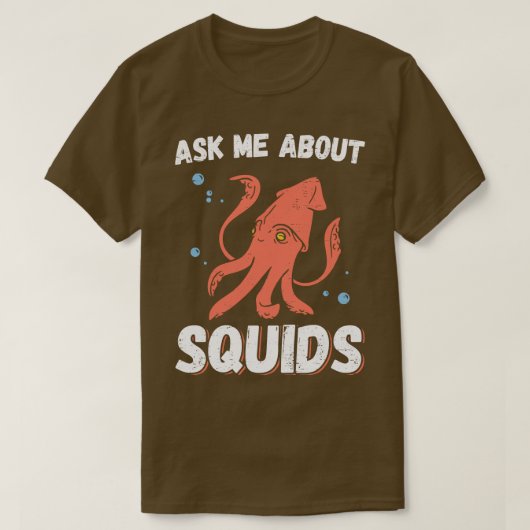 頼Squid Tシャツ (デザイン正面)