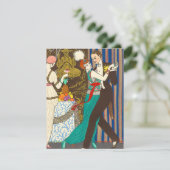 頽廃的なパリのアールデコの招待状の夜 招待状 (スタンド正面)