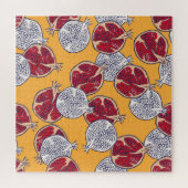 顆粒描:手作りヴィンテージパターン ジグソーパズル (横)