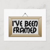 額に入れた ポストカード (正面)