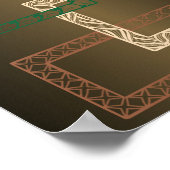 額入り ポスター (角)