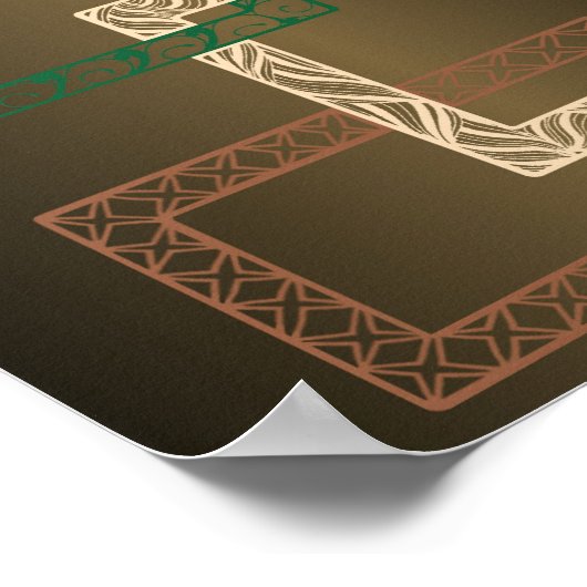 額入り ポスター (角)