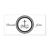 額縁のカソリック結婚ス セルフインキングスタンプ (デザイン)