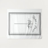 額縁のカトリック聖書聖句タペストリー タペストリー (正面(横))